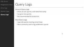 INFO 366 5 MariaDB Logs
