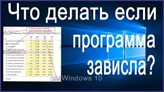 The program is not responding. What to do?