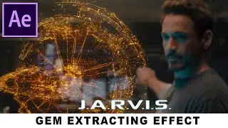 Iron Man J.A.R.V.I.S Effect in After Effects Tutorial