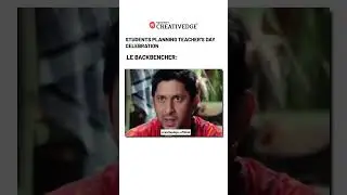 Backbenchers Reaction When Other Students Planning Teachers Day Celebration 😂🤣| #shorts #funnymemes