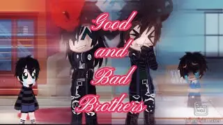 Good or Bad Brother meme | Remake | Past Afton & Johnson | My 1st Main AU Afton | Gacha Plus