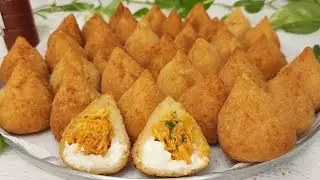 COMO FAZER COXINHA DE FRANGO COM CATUPIRY CROCANTE E CREMOSA - TAMIRES MOTA