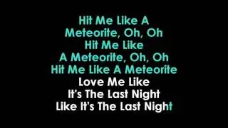 Years and Years Meteorite Karaoke  | GOLDEN KARAOKE