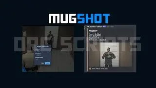 [QB, ESX] FIVEM ADVANCED MUGSHOT SCRIPT | PREVIEW | TEBEX!