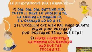 Topo Tip e Le filastrocche per i bambini 1 -  2 -  3