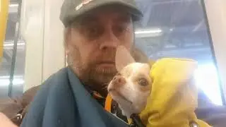 Yoda & I on the tube