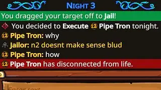 My imposter did not expect this surprise...