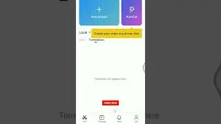 caput Templates not showing problem solved 