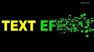 Particles Text Effect Animation in PowerPoint