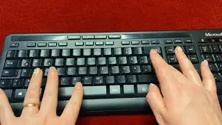 ASMR Tapping Keyboard (no talking) keyboard sound