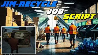 JIM Recycle Job Script | Jimpathy | QBCore Framework | FiveM Tutorial #57