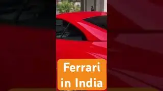 A Ferrari in India