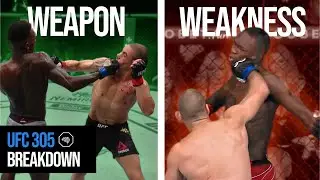 UFC 305: Adesanya v. Du Plessis Breakdown | Weapons and Weaknesses