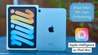 iPad Mini 2024 Unboxing in Telugu | Apple intelligence | A17 Pro Chip