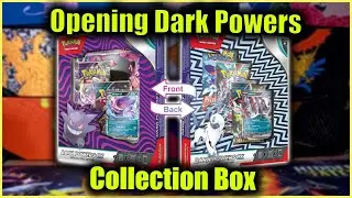 Opening A Pokémon TCG Dark Powers ex Special Collection