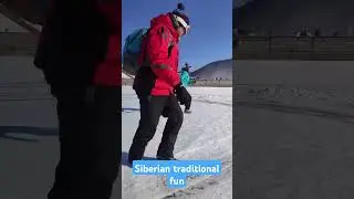 This is what you do in Siberia in winter