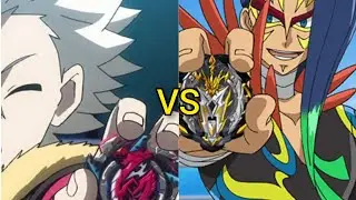Heat Salamander vs Prime Apocalypse beyblade burst