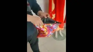 Факел-веер распадается на пять частей и исчезает
