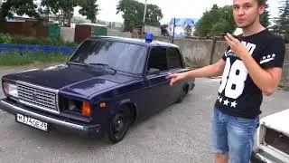 ВАЗ 2107 НА ПНЕВМЕ/ТЕСТ ДРАЙВ!