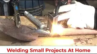 How To Fix Things Using Small Welding Machine Around The House (Stainless, Galvanize, Steel & More)