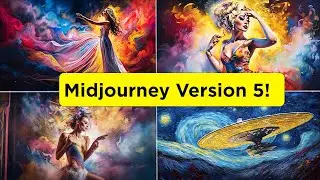 Midjourney Version 5 Is Released! Complete Tutorial on How to use Midjourney V5 in your Prompts!!