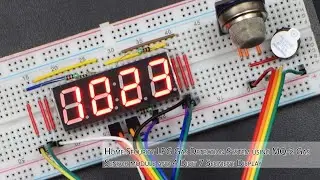 Home Security LPG Gas Detection System using MQ-2 Gas Sensor module and 4 Digit 7 Segment Display