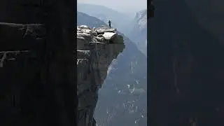 Hiking Half Dome, Yosemite NP.