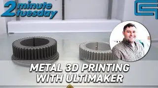 Metal 3D Printing with UltiMaker | 2 Minute Tuesday