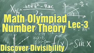 Math Olympiad Number Theory Lecture 3