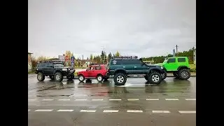 Оффроуд, Джипы монстры и Нива по жестким местам.