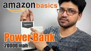 Amazon Basics 20000mAh Power Bank || Unboxing & Test