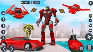 Flying Car Robot Game - Robot Transform - #viral #trending #gameplay / #mrbeast : #android #games