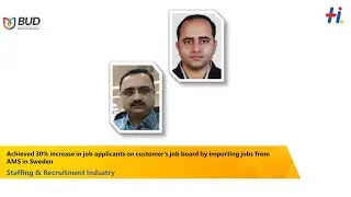 Achieved 30% increase in job applicants on customer’s job board by importing jobs from AMS in Sweden