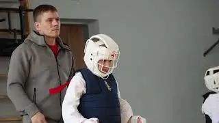 Бой за 1 место:Дудин Доминик, 9 лет. Соревнования по каратэ дети 8-9 лет. Финал/STRUIN DOJO