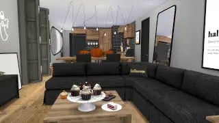 HALLOWEEN APARTMENT | The Sims 4 | CC SPEED BUILD