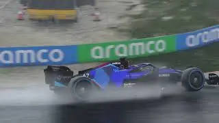 Drifting Zandvoort's Banked Turn 3! (F1 22)
