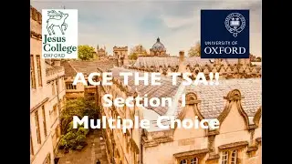 Ace the TSA admissions test!