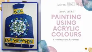 DIY Painting using Acrylic Colours (Kitchen Decor)| 