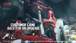 Chevy Silverado with 9