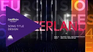 Eurovision 2024: Song Title Design