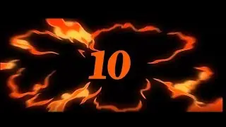 countdown timer 10 seconds video animation in After Effects