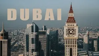 Крыши в Дубае и море из такси / DUBAI VLOG 5