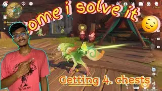 Supper hidder place where you can get 4 Chests 🤑✨️ Come see and solve this ...😉 in Genshin impact 🔥