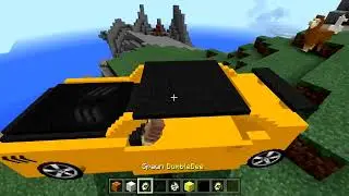 How To Spawn BUMBLEBEE in Minecraft Pocket Edition! (Transformers Addon UPDATE)