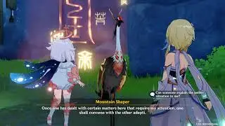 Genshin Impact : Meeting the Mountain Shaper || Moulder of Mountains storyline