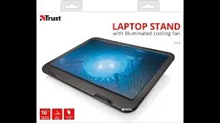 Охлаждающая подставка для ноутбука Trust Ziva (TR21962) Распаковка R.V.D. Life