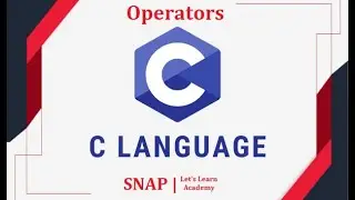 Operators in C Language | Operators in C Programming | Types of Operators in C | What is Operator?