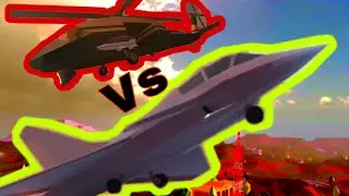 Jet VS Black Hawk//Roblox Jailbreak