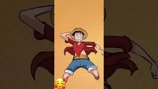 Luffy 💕 Hankock. #animeedit #onepiece #luffy #boahankock #animelove