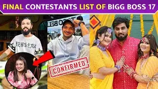 Bigg Boss 17 : Final Bigg Boss 17 Confirmed Contestants List Here | Bigg Boss News & Updates